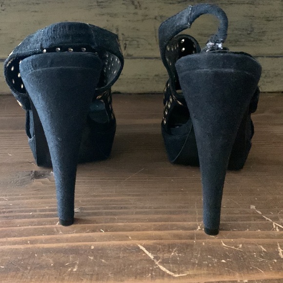 Steve Madden unique Black Heels - Picture 5 of 6